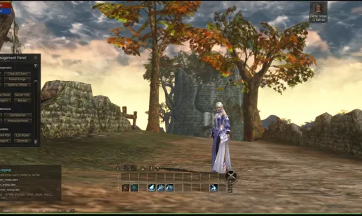 Разрушенная деревня Руины